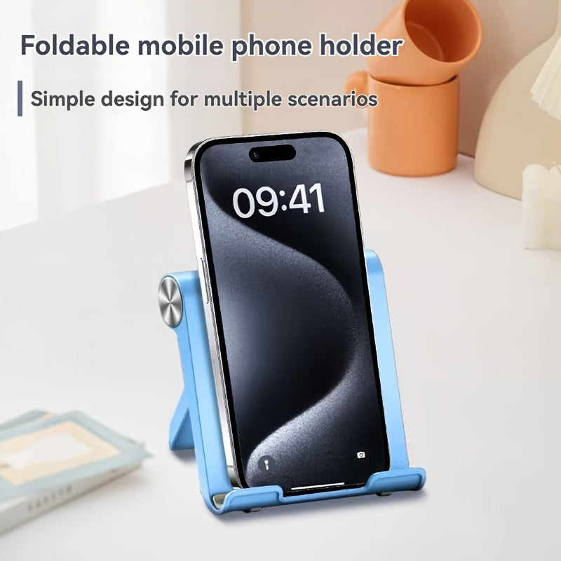 1 Portable Foldable Phone Stand | ABS Material, Suitable for Smartphones and Tablets, Non-water Resistant