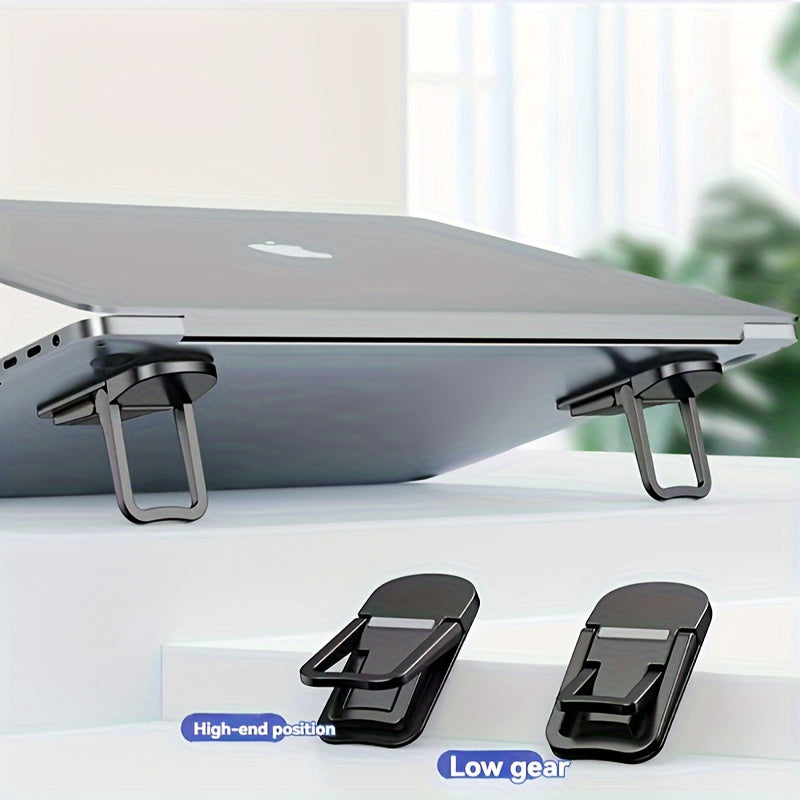 Two-speed Adjustable Notebook Holder Computer Holder Radiator Folding Portable Base Heightening Stand