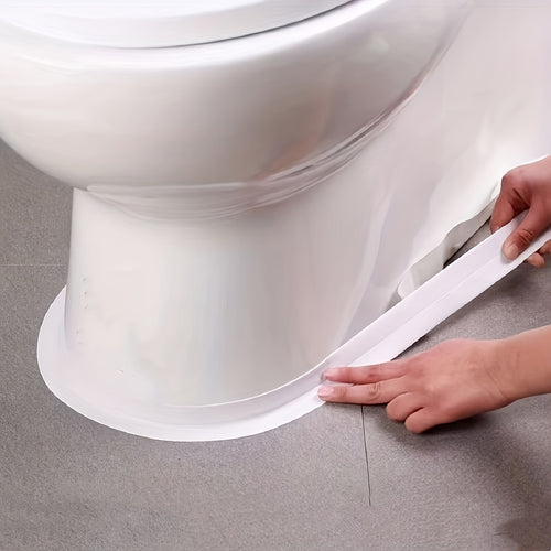 1 Roll Waterproof Self-Adhesive Gel Sealant Tape Suitable for Kitchen Sinks, Bathtub Corners, Stovetops & Shower Floors - Gap Filler Strip for /Wall/Countertop Sealing, DIY Installation, Moistureproof Barrier for Bathroom & Sink Edges