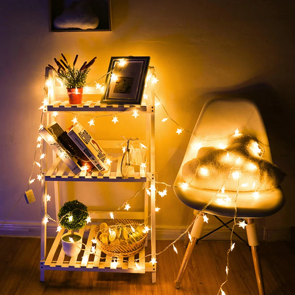Twinkling Starry Night Lights