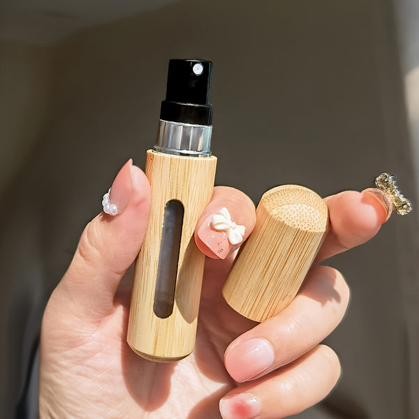 Elegant Bamboo Perfume Sprayer